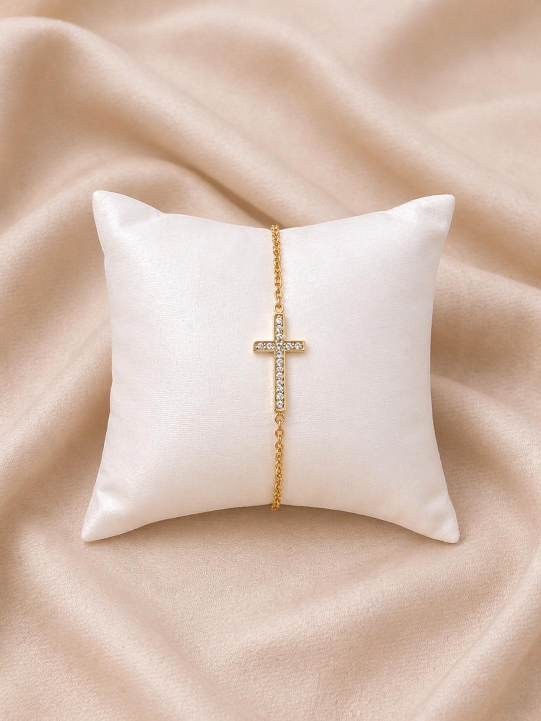 Bracelet Croix Éclat